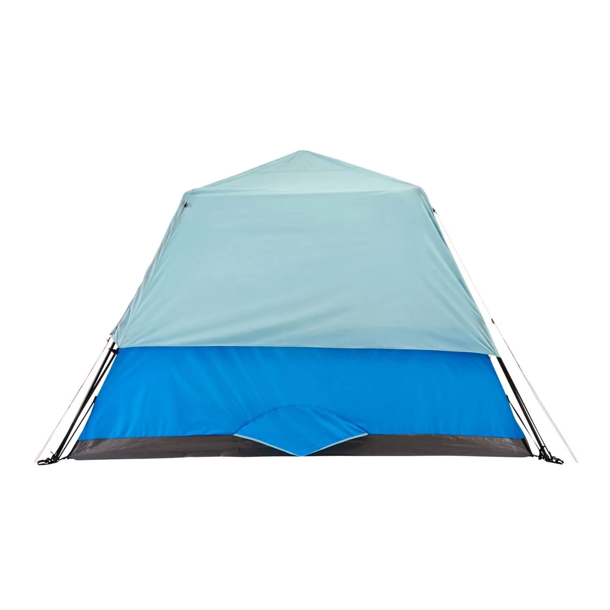 Outbound Quickcamp 6 Person 3 Season Lightweight Cabin Style Tent With A Heavy Duty 600 Mm Coated Rainfly, Front Canopy, And Car