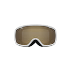 Giro Buster Kids Ski Goggles - Snowboard Goggles For Youth, Boys & Girls - White Wordmark Strap With Amber Rose Lens