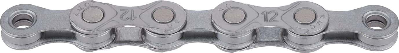 Kmc E12 Ept 12 Speed E-Bike Chain, 130 Links, Dark Silver
