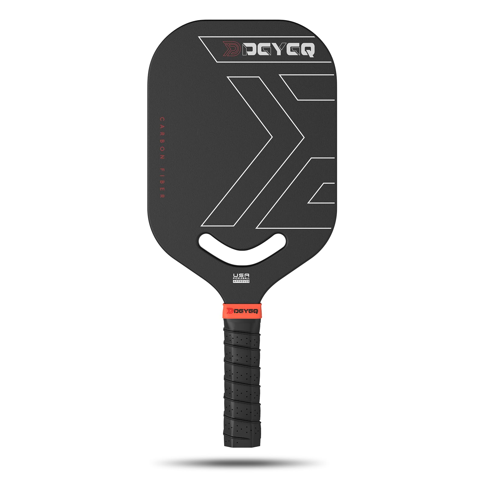Dgygq Pickleball Paddles, Carbon Fiber Pickleball Paddle With A 13Mm Polypropylene Honeycomb Core, Increased Power And Spin - Us