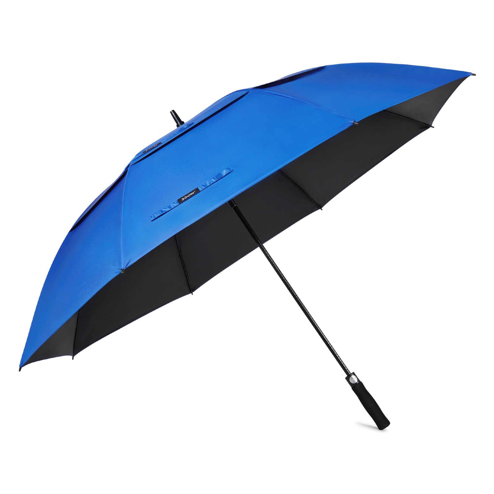 G4Free 47 Inch UV Protection Golf Umbrella Auto Open Vented Double Canopy Oversize Extra Large Windproof Sun Rain Umbrellas (Roy