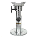 Onhi Aluminum Adjustable Height Locking Boat Seat Pedestal 13-Inch To 19-Inch,Silver Polished