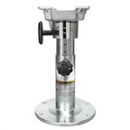 Onhi Aluminum Adjustable Height Locking Boat Seat Pedestal 13-Inch To 19-Inch,Silver Polished