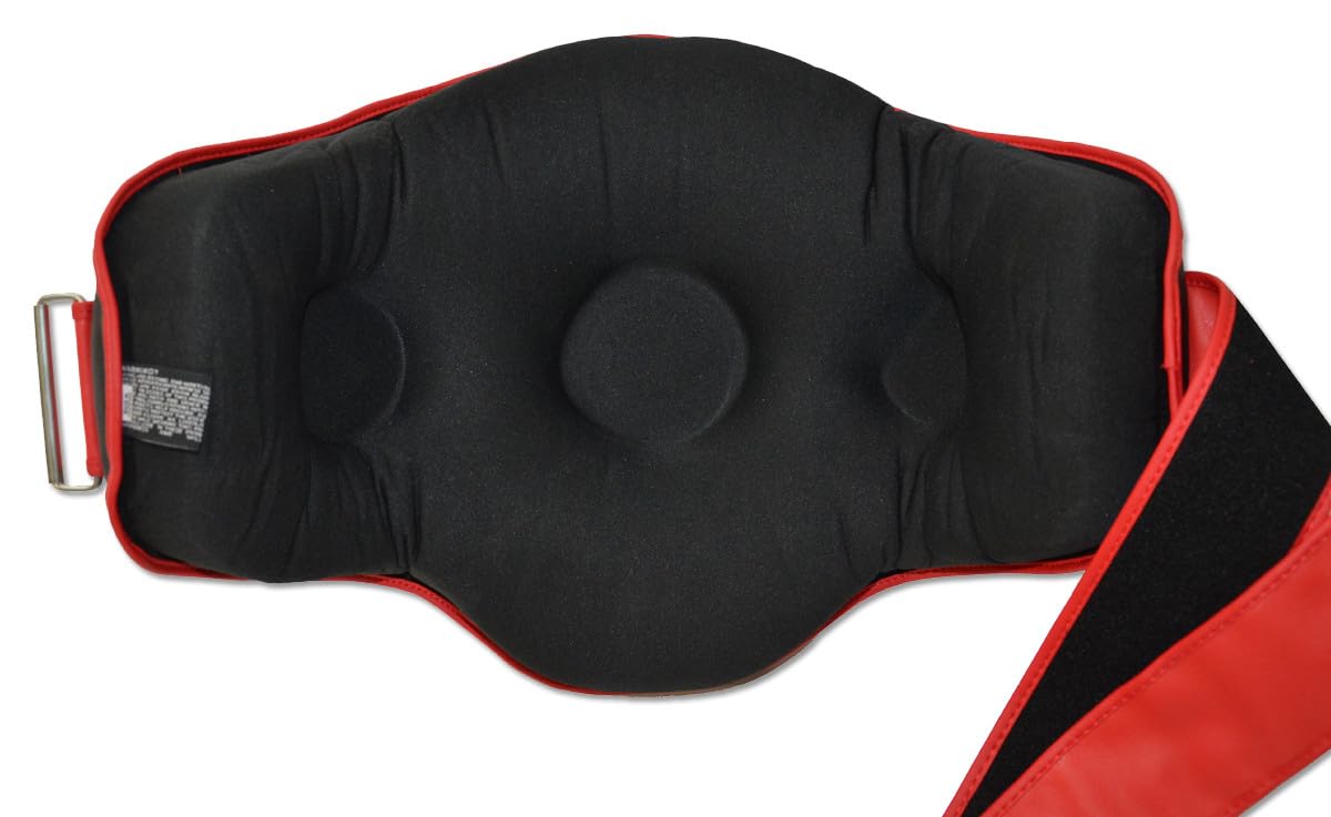 Mma Muay Thai Belly Pad (Hook N Loop (Red/White/Black))