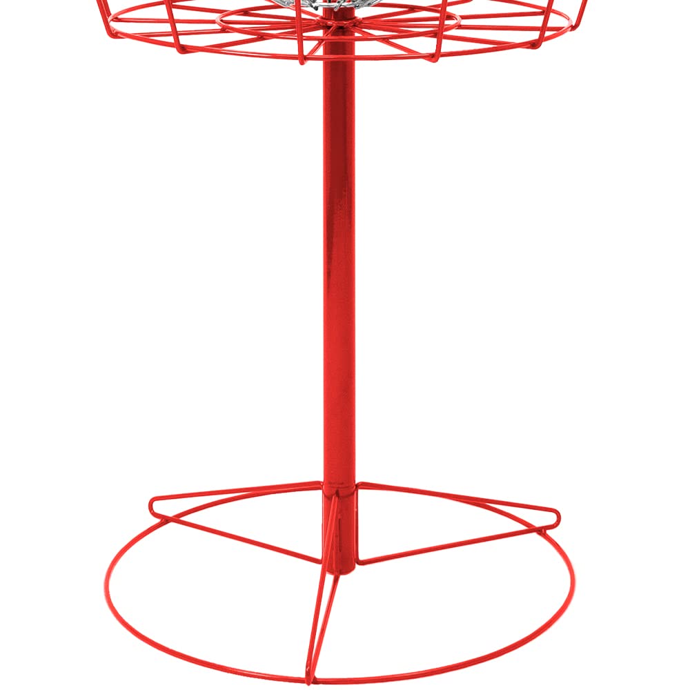 Remix Deluxe Practice Basket For Disc Golf - Red