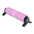 STYLEHEAVEN Foam Roller with Stand Equipment Massage Roller for Exercise Pilates Workout Pink