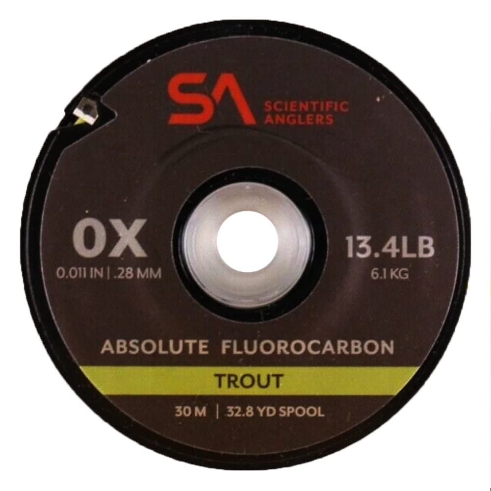 Scientific Anglers Absolute Fluorocarbon Trout Tippet - 30m (0X)
