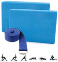 serveuttam Yoga Block (2 PC)  High Density EVA Foam Block to Support and Deepen Poses, Improve Strength and Aid Balance and Fl