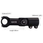 Fomtor 31.8 Adjustable Stem 0~90 Degree 80Mm Mtb Adjustable Bike Stem For 31.8Mm(1.25'') Handlebar Mountain Bike, Road Bike, Fix