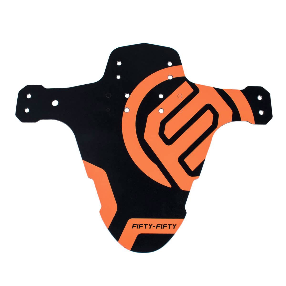 Fifty-Fifty Mountain Bike Fender, Mtb Mudguard, Front And Rear Compatible, Fits 26'', 27.5'', 29'', Plus Size And Fat Bike Wheel