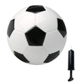 Soccer Ball Size 3 with Pump Needle Classic White Black Thicker PU Tight Weaved Suitable for Kids Toddler Boy Trainning Practice
