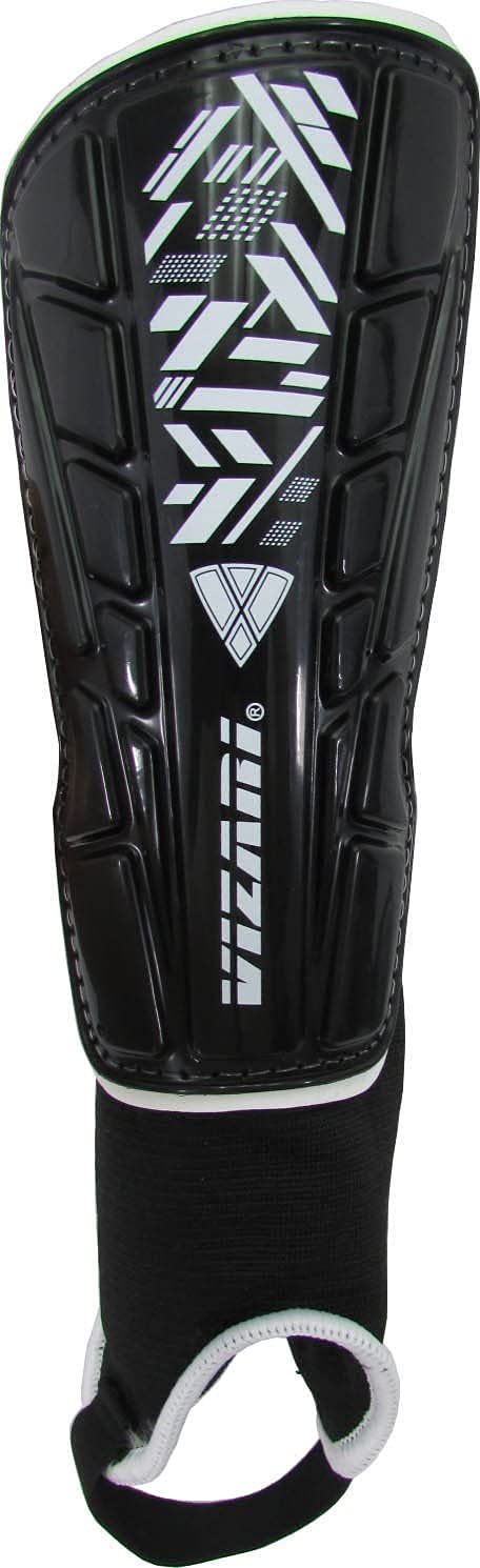 Vizari Malaga Shin Guard, Black/White, XX-Small
