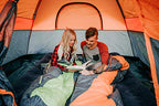 Stansport Glacier Mummy Sleeping Bag 3.1 Lb, Orange, 86'' L X 34'' W