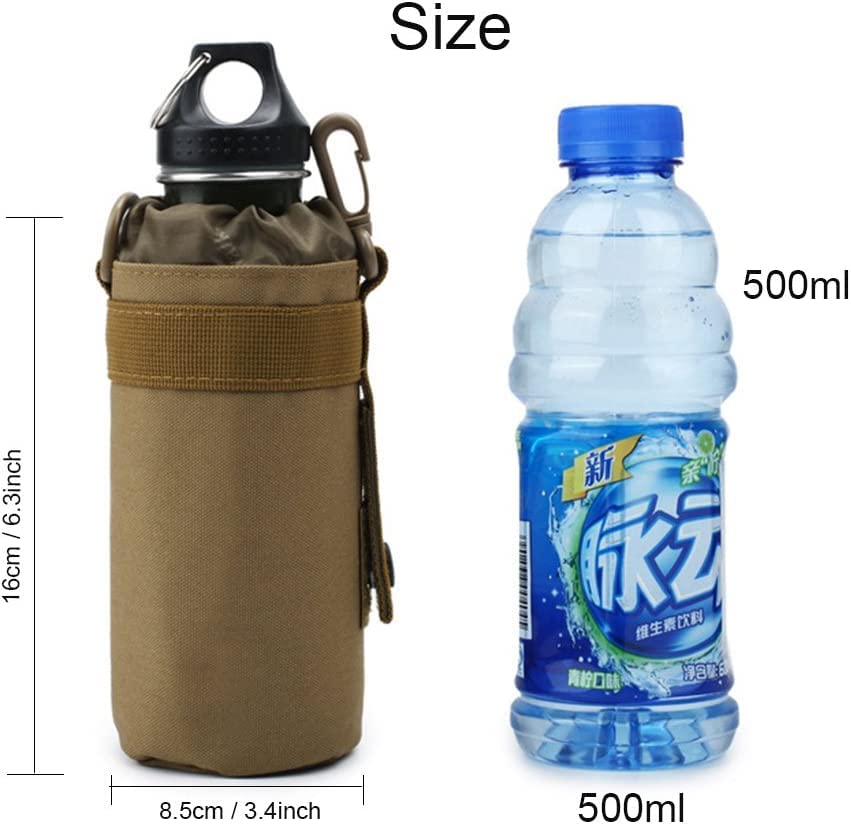 Tegool Water Bottle Sleeve Bag Bottle Holder Tactical Water Bottle Pouch (Dcu)