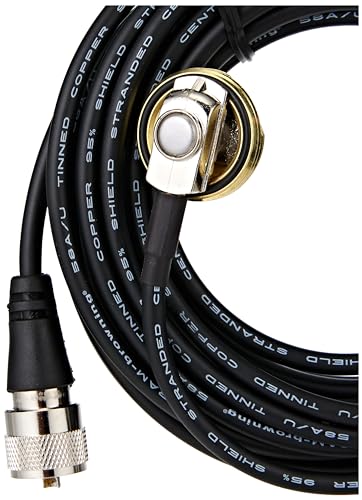Browning Br1015-Uhf Fully Enclosed Nmo Hole Mount With Preinstalled Uhf Male Pl-259 Connector
