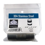 Nipple Ss 3/4''X2.5'' (Pack Of 1)