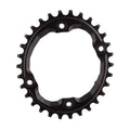 absoluteBLACK Shimano Oval Traction Chainring Black/96 Bcd (M9000 XTR), 30T