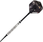 Elkadart Wizard 80% Tungsten Soft Tip Darts With Storage/Travel Case, Ringed, 18 Grams Silver