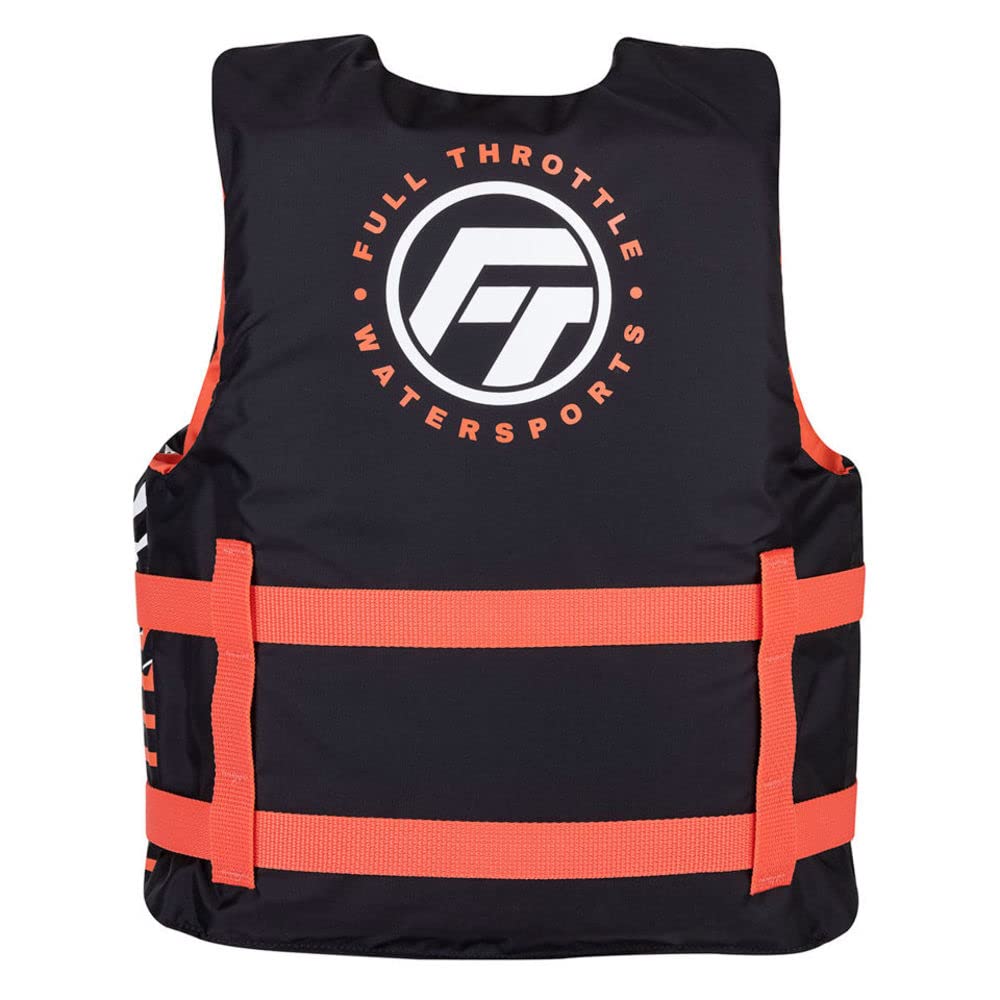 Full Throttle Youth Nylon Life Jacket, Pink