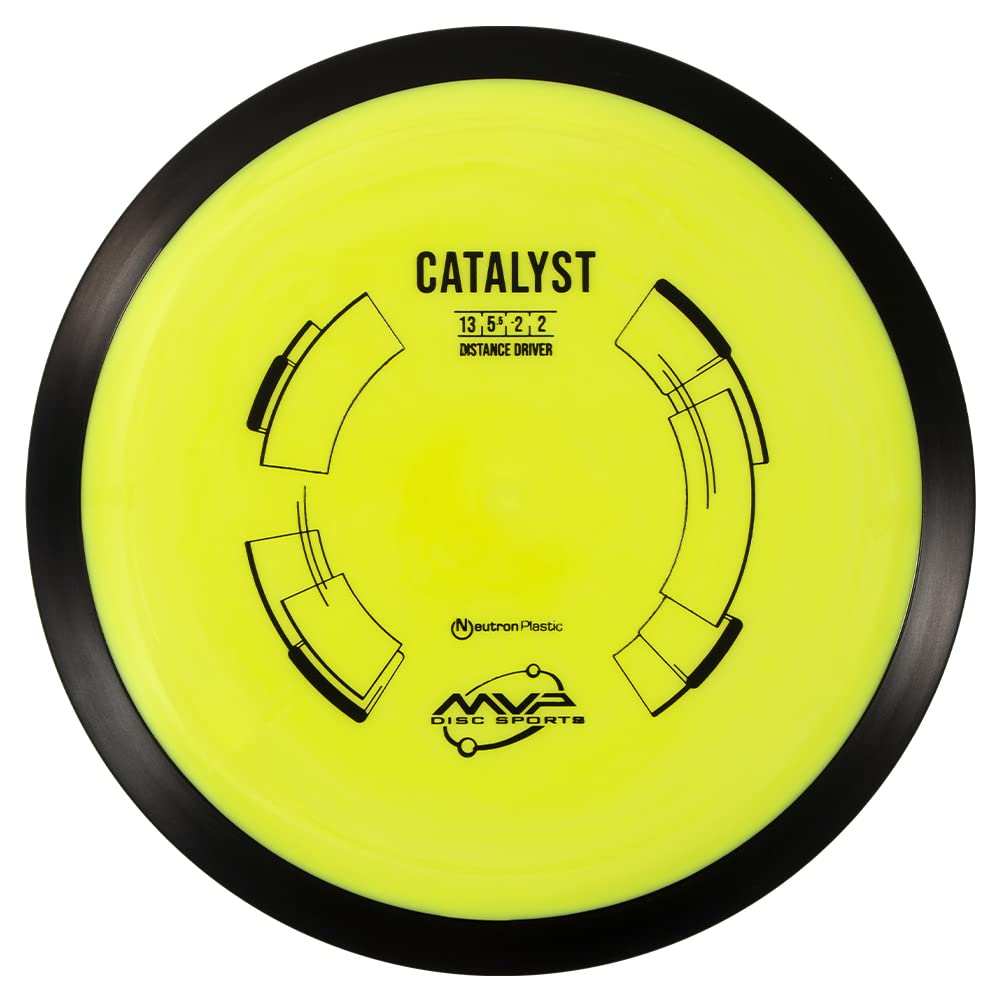 MVP Disc Sports Neutron Catalyst Disc Golf Distance Driver (170175g / Colors May Vary)