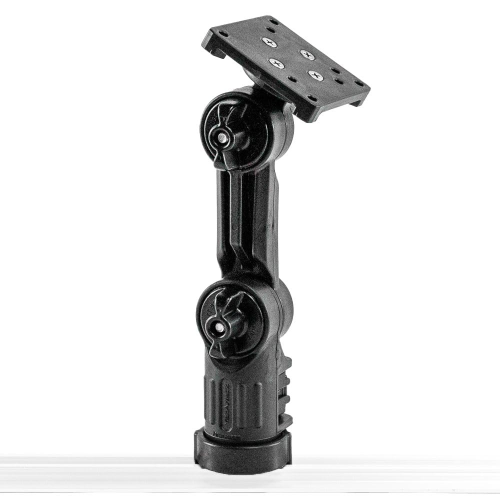 YakAttack Throttle Mount with LockNLoad Mounting System | Compatible with Torqeedo & Newport Vessels Electric Outboard Motors | 