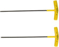 Bondhus 75109 5/32'' Prohold Tip Ball End T-Handle W/Proguard Finish,9.1'',2 Pc