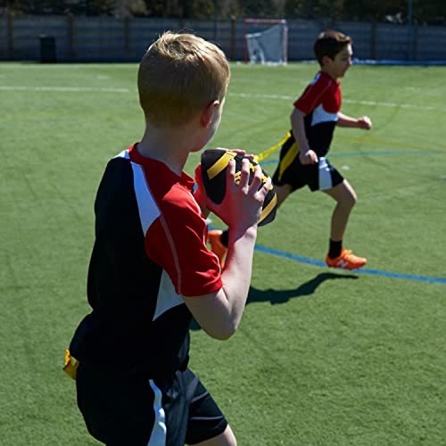 Franklin Sports 1000 Junior Football - Kids Junior Size Youth Football - Durable Outdoor Football - Synthetic Leather - Extra Gr