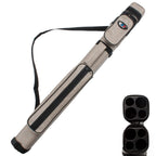 Gse 2X2 Deluxe Hard Billiard Pool Cue Stick Carrying Case, Billiard Cue Case, Billiards Accessories (Square - Grey)