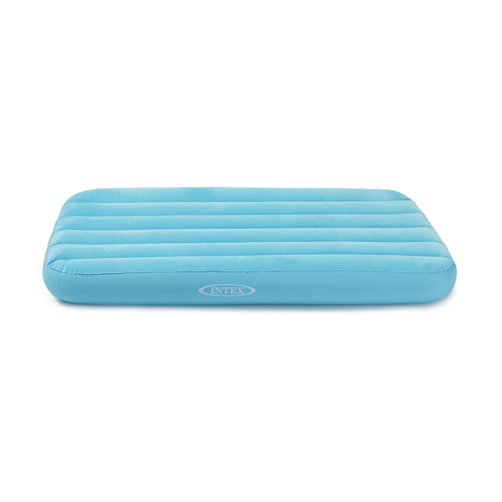 Intex 66803Ep Cozy Kidz Inflatable Airbed: Fiber-Tech - Velvety Soft Surface - Carry Bag Included - Color May Vary - 34.5'' X 62