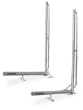 Magma Products, R10-1001 Storage Rack System Base Frame Kayak/Sup Dock Mounted, Polished Stainless Steel