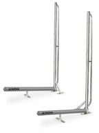 Magma Products, R10-1001 Storage Rack System Base Frame Kayak/Sup Dock Mounted, Polished Stainless Steel