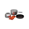 Trangia - Camping Set  Includes: 2 L Saucepan, 0.9 L Kettle, 7 Inch Frypan, Detachable Handle, & Carry Bag