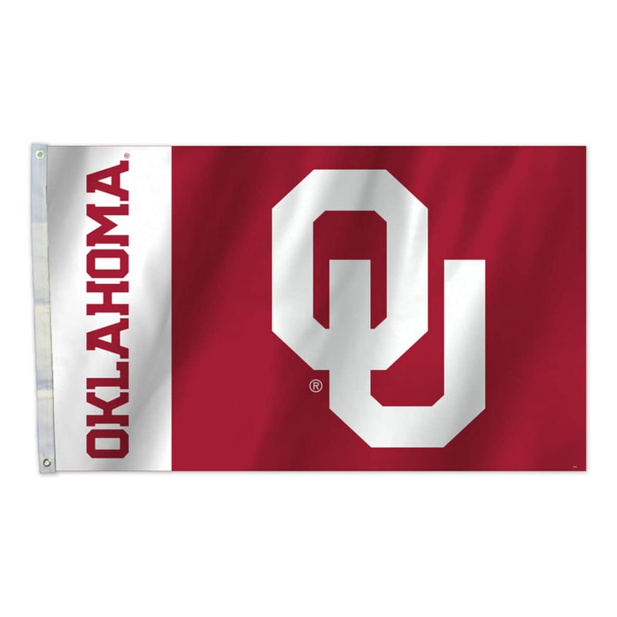 Fremont Die NCAA Oklahoma Sooners 3' x 5' Flag with Grommets, 3' x 5', Logo