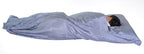 Marycrafts 100% Pure Mulberry Silk Single Sleeping Bag Liner Travel Sheet 83''X33'' Silver