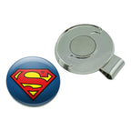 Graphics & More Superman Classic S Shield Logo Golf Hat Clip With Magnetic Ball Marker
