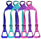 Showman Heavy Duty Nylon Adjustable Buddy Stirrups (Teal)