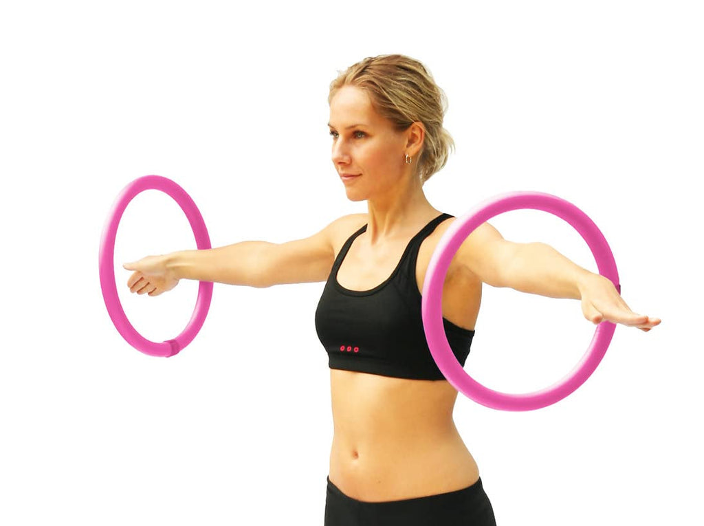 Sports Hoop Weighted Armhoop 200 - Box 200 Gram. 2 Hoops, Workout And Exercise