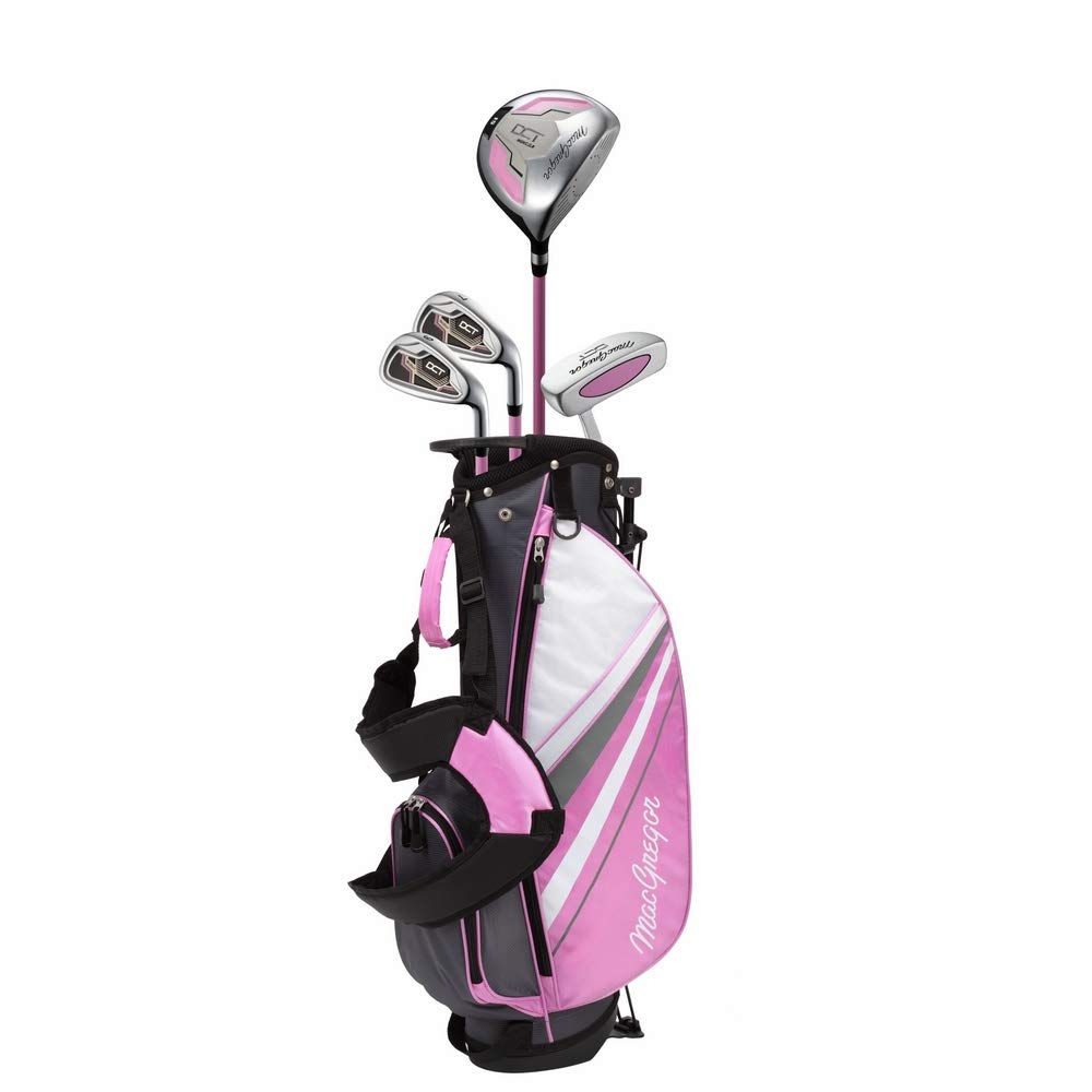 Macgregor Golf Dct Junior Girl Golf Clubs Set With Bag, Left Hand Ages 6-8