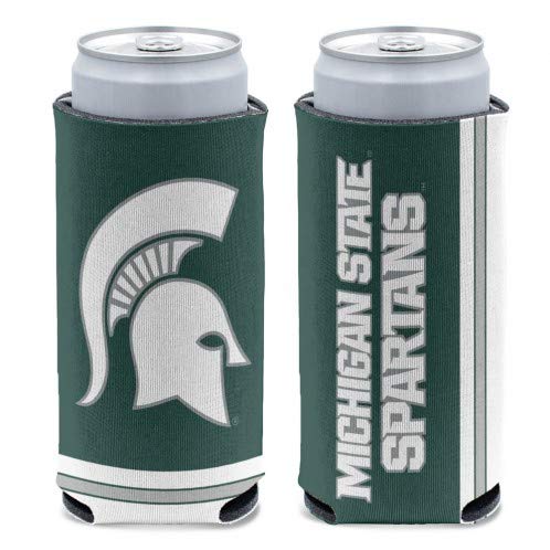 Wincraft NCAA Michigan State Spartans Slim Can Cooler, Team Colors, One Size