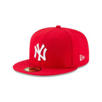 Scarlet Yankees Fitted Cap by New Era