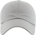 Missby Unisex Men & Women Cotton Baseball Cap (Free Size) (Grey)