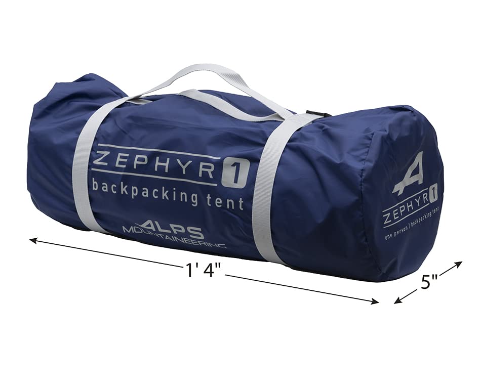 Alps Mountaineering Zephyr 1-Person Tent - Gray/Navy