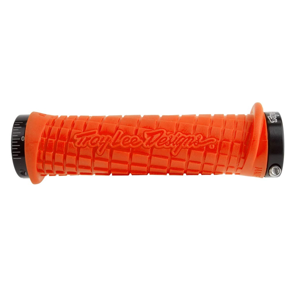 Odi Lock-On Tld Mountain Bike Grips Bonus Pack, Orange/Black