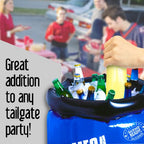 Mega Chill Yard Play Large Inflatable Cooler (Holds ~48 Cans)