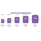 Arctic Ice Tundra Series, Long Lasting Reusable Ice Pack, Purple, Xx-Large, 10 Lb