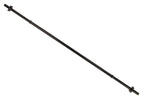Signature Fitness 5Ft Stardard Barbell With Star Locks, Black