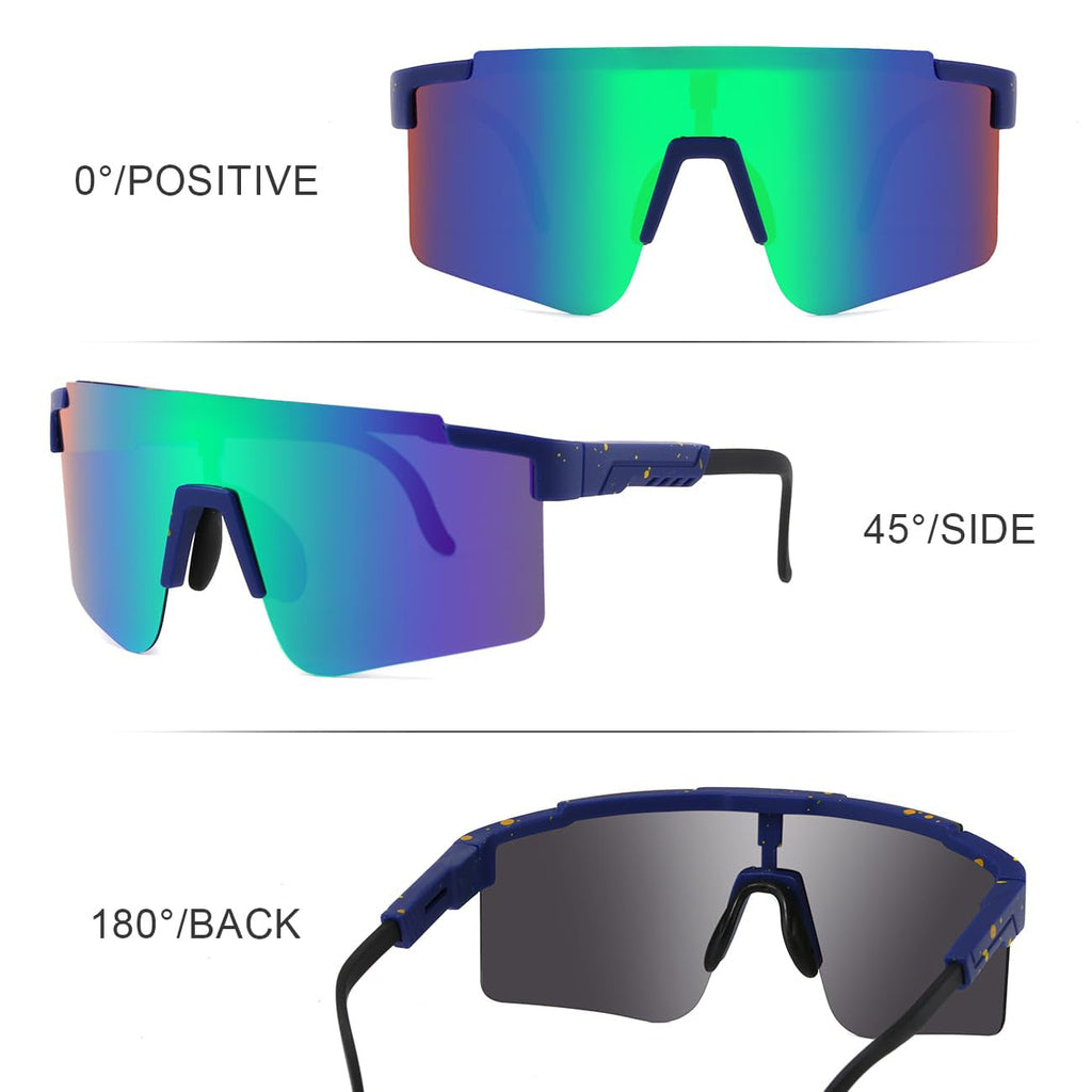 Marida Sunglasses For Men&Women, Uv400 Protection Sports Sunglasses With Adjustable Temple, Driving Fishing Sports Mens Sunglass