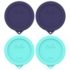 Sophico 2 Cup Round Silicone Storage Cover Lids Replacement For Anchor Hocking And Pyrex 7200-Pc Glass Bowls (Container Not Incl