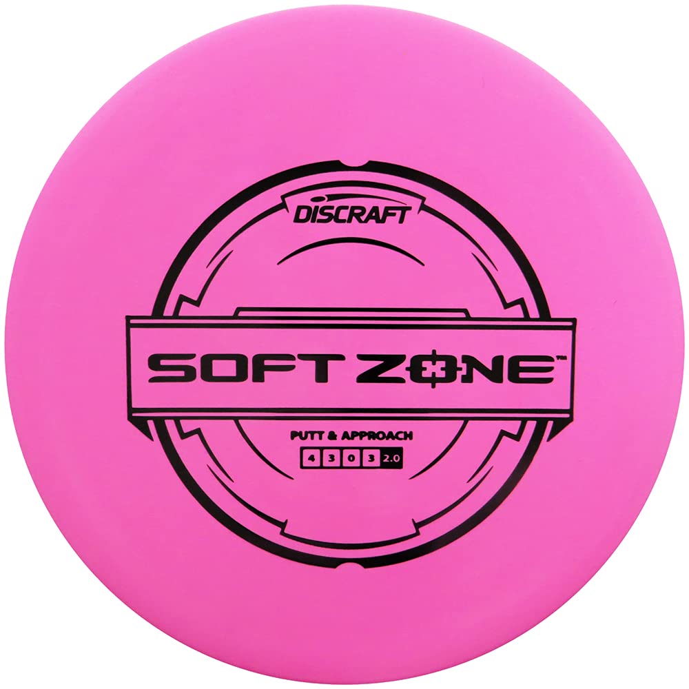 Discraft Golf Discs Putter Line Soft Zone Putt And Approach Golf Disc [Colors May Vary] - 173-174G