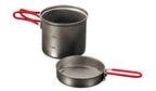 Evernew Eca265R Titanium Ultra Light Cooker, Deep Type, Red